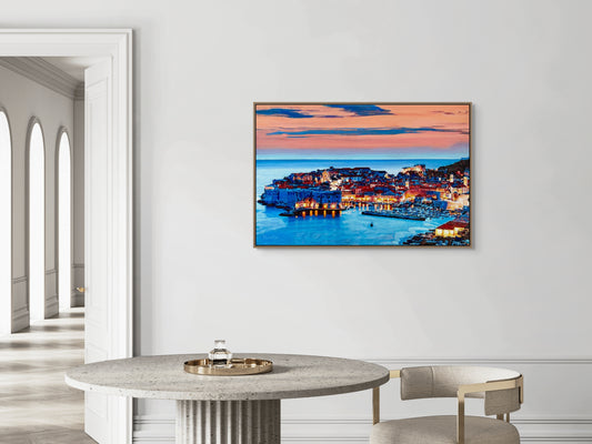 'Dubrovnik At Sunset' (Digital Print)